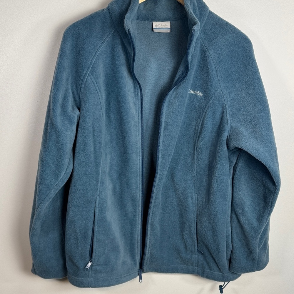 Columbia Benton Springs Full Zip Fleece Jacket Large - Picture 3 of 8